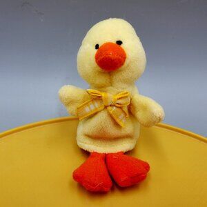Starbucks Chapsy the Duck Easter Spring Collector Finger Puppet 1st Series 2000